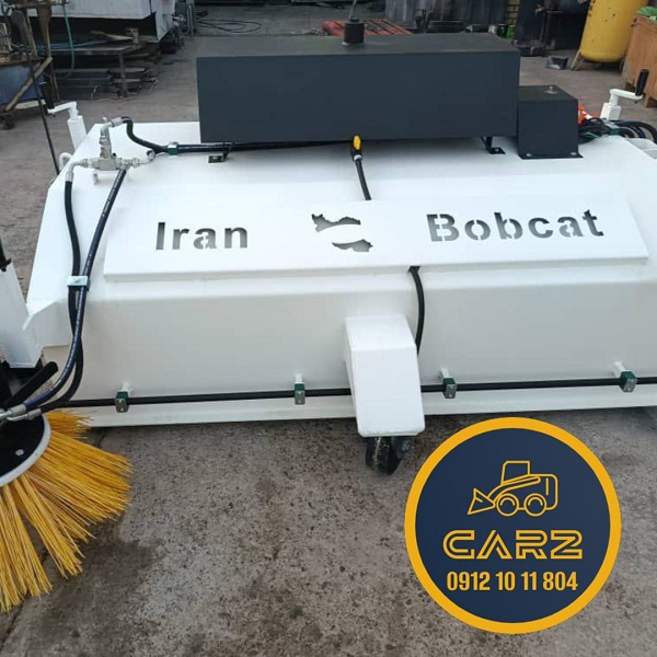 جارو صنعتی ایران بابکت مدل S-150، S-190 و S-190B Plus برای نظافت مکانیزه کارخانه و محوطه صنعتی