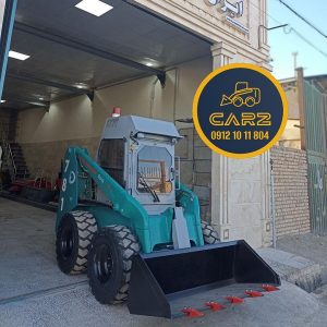 نمای جانبی مینی لودر دراج 761 با باکت صنعتی